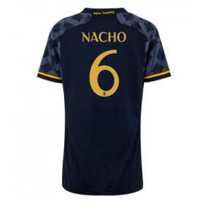Lacne Ženy Futbalové dres Real Madrid Nacho #6 2023-24 Krátky Rukáv - Preč